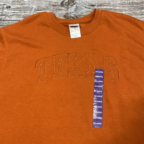 NWT Champion Texas Longhorn crewneck long sleeve sweatshirt size XXL - Picture 4 of 11